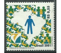 C2403 BRASIL HOMEM 2001 - 10.463 Mint